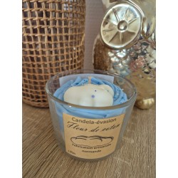 Bougie fleurs de coton