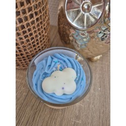 Bougie fleurs de coton