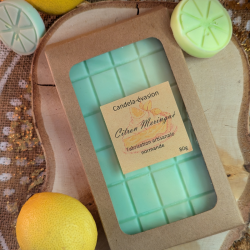 Tablette fondante citron meringuée