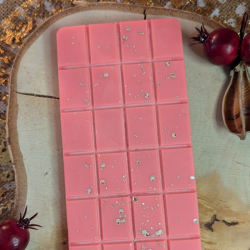 Tablette fondante fruits rouges